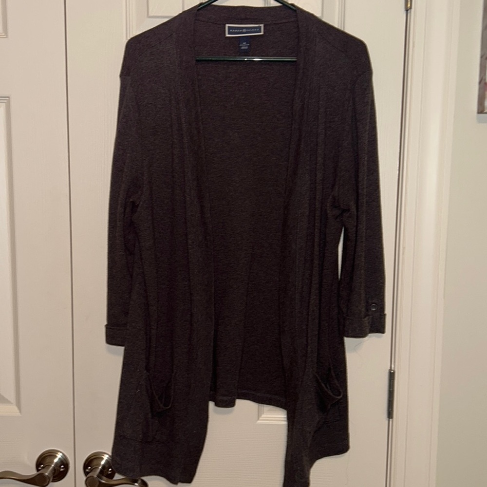 Karen Scott fleece cover-up